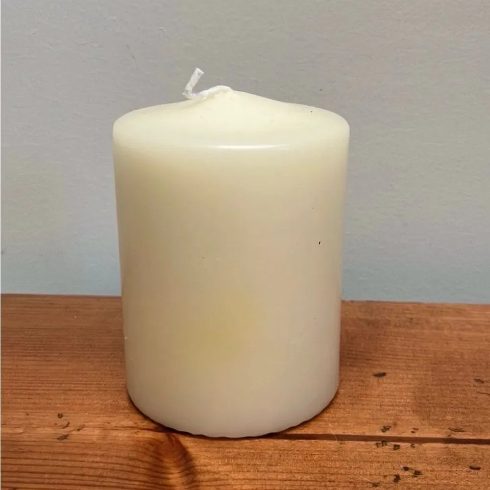 New Cream Colored Candle